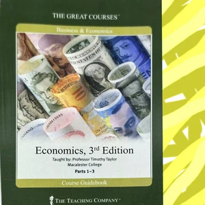 Great Courses: Economics, 3rd Edition DVDs -- FULL set w/guide book - Bild 1 von 2