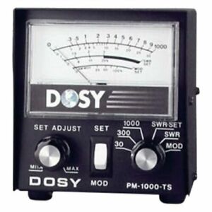 Dosy PM 1000 TS SWR Power Cb Ham Radio Wattmeter Test Center Station FAST SHIP!