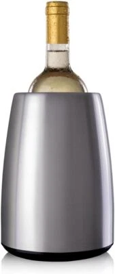 Vacu Vin Elegante Enfriador Aislado Acero Inoxidable Enfriador Activo de Vino Foto 1 de 2