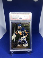1994-95 Flair Hot Numbers #3 Dominik Hasek Signed Autograph Insert Card PSA/DNA