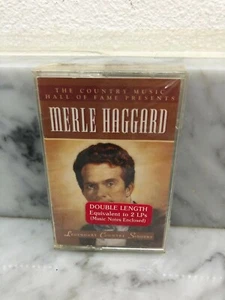 MERLE HAGGARD LEGENDARY COUNTRY SINGERS CASSETTE NEW SEALED OOP OUTLAW COUNTRY - Picture 1 of 4