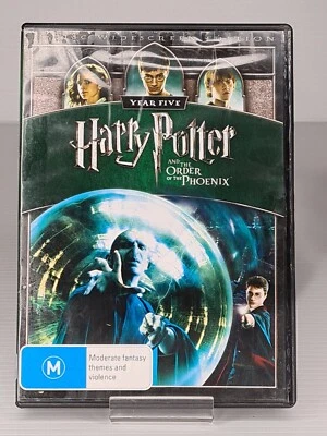 Harry Potter And The Order Of The Phoenix DVD Daniel Radcliffe Emma Watson Ralph - Image 1 of 2