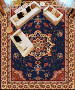 3D Floral Pattern 87 Floor WallPaper Murals Wall Print Decal AJ WALLPAPER US  - Picture 1 of 6