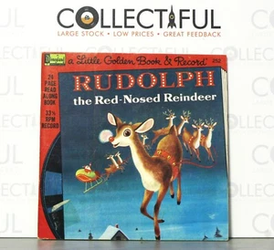 DISNEYLAND #252 - RUDOLPH DAS ROTNASIGE RENTIER - 24pp BUCH & 7" SINGLE - 76 - Bild 1 von 3