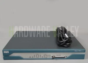 CISCO CISCO1803/K9 - CF 32MB/ DRAM G.SHDSL Router with Firewall/IDS and IPSEC - Picture 1 of 4