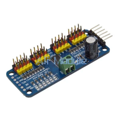 PCA9685 16 Ch 12-bit PWM Servo Shield Motor Driver I2C Module For Arduino Robot - Image 1 of 4