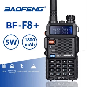 BF-F8+ Walkie Talkie UHF/VHF Dual Band Ham Two-Way Radio with Headset - Bild 1 von 11