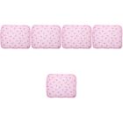  5 Count Pink Cotton Pet Ice Mat Breathable Summer Cooling Pads WashableIce Silk