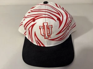 Cappello vintage Indiana Hoosiers IU Swirl Twirl anni 90 - Foto 1 di 7