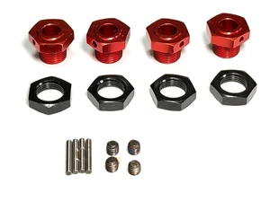 Arrma Mojave 6s V2 BLX 17mm Sechskantnaben Sechskant Adapter Radmuttern & Stifte ARA7604V2 - Bild 1 von 3