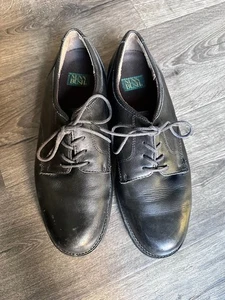 Mens Nunn Bush Oxford Black Leather Shoes Size 12 - Picture 1 of 6