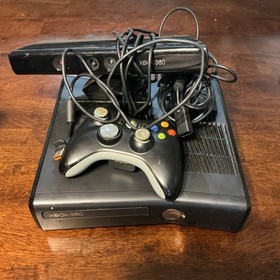 Xbox 360 S Console, Kinect, Controller only 