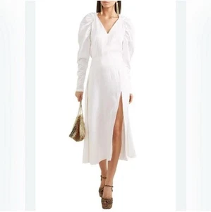 ROTATE by Birger Christensen numero 45 White Nap taglia 38/M $535 nuovo con etichette leggi - Foto 1 di 16