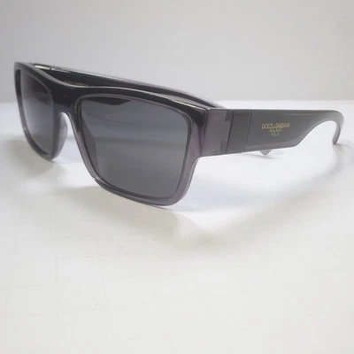 Lente gris y marco negro transparente Dolce & Gabbana Milano Italia DG6149 Foto 1 de 4