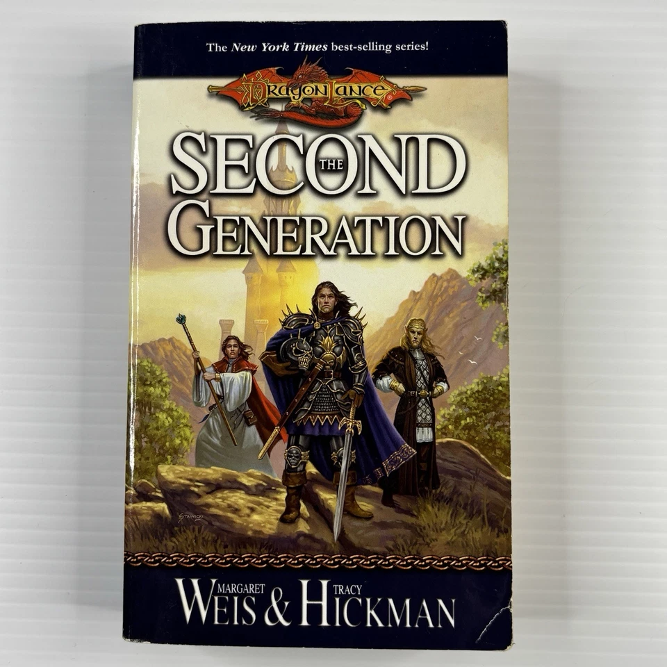 Dragonlance The Second Generation Paperback Book Margaret Weis Tracy Hickman - image 1 of 4