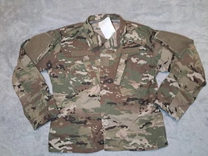 Army Military Jacket Large Regular Ripstop Hot Weather Coat Zip Up Outdoor Camo - Picture 1 of 11