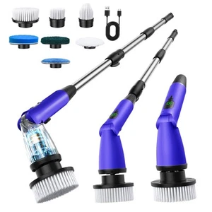 11 in 1 Elektrischer Spin Scrubber Kabellose Reinigungsbürste 3 Verstellbare Winkel 2... - Bild 1 von 6