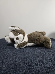 Peluche Little Miracles cachorro perro marrón blanco bulldog francés animal de peluche 12" - Imagen 1 de 8