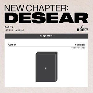 BAE173 1st Album [NEW CHAPTER : DESEAR] ELSE Ver. P.Book+P.Card+Badge+Poster+etc - Picture 1 of 4