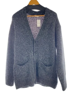 Cárdigan DRIES VAN NOTEN (grueso) M Alpaca GRIS Liso Usado Foto 1 de 4