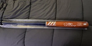 Alex Bregman Signed Game Model Marucci Bat Inscribed 17, 22 World Series Champs - Picture 1 of 3
