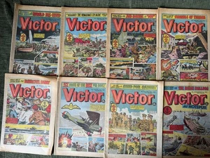 HUGE Vintage Victor Comic Job Lot Bundle X107 Issues 1980 to 1984 W214 - Picture 1 of 12