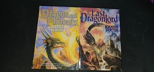 2 Joanne Bertin HC 1st Editions EX-LIBRARY Last Dragonlord Dragon & Phoenix used - Picture 1 of 6
