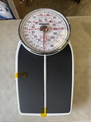 Healthometer 160KL 400 lb/180Kg Capacity Raised Dial Floor Scale - Image 1 of 4