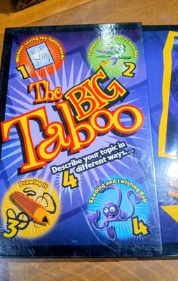 The Big Taboo Board Game (2006)  Family Party (age12+) - Complete with Bendy Bob - Image 1 of 4