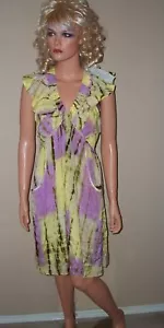 Victoria Secret Moda Tie Dye Print Dress L - Picture 1 of 5