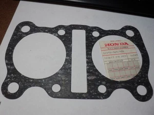 HONDA CB360 CL360 CJ360 BASE GASKET OEM P/N 12191-369-000 ALT# 12191-369-306 - Picture 1 of 2