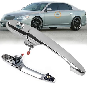 Chrome Outside Front Left Driver Door Handle for 2006-2008 BUICK LUCERNE - Picture 1 of 12