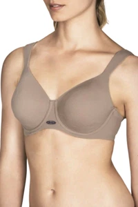 Berlei High Performance Underwire Non Padded Sports Bra Dark Mocha 10C - Bild 1 von 2