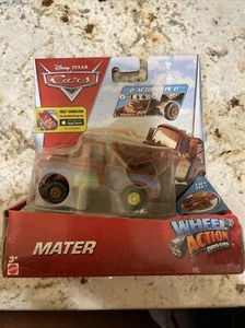 2016 nuevo en caja Disney Pixar Cars conductores de acción de ruedas Mater 2 acciones en 1 acción real - Imagen 1 de 3