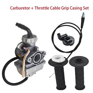 Pro Carburetor & Throttle Grip Cable For Honda XL75 - Picture 1 of 4