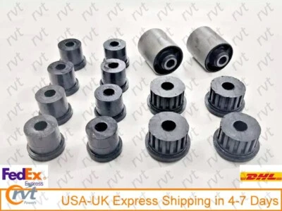 Front & Rear Leaf Spring Bushings Set For Suzuki Samurai 1986-1995 — 第 1/3 张图片