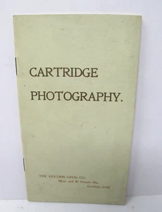 1897 Eastman Kodak Cartridge Photography Camera Booklet Holden Drug Stockton CA - Picture 1 of 8