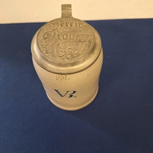 Alter Bierkrug Vereins Brauerei zu Greiz - Bild 1 von 7
