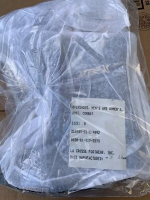 BOTAS DE COMBATE EXCEDENTES MILITARES MASCULINAS E FEMININAS OVERSHOES OD VERDE TAMANHO 8 - Imagem 1 de 4