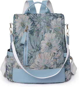 Donna Zaino Antifurto Impermeabile Borse a Spalla, Nylon Borsa Da Viaggio, Moda - Foto 1 di 12