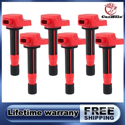 Bobina de bobina de encendido 6 piezas para Honda Odyssey Pilot Acura TSX 3,5 L 3471CC V6 UF603 Foto 1 de 4