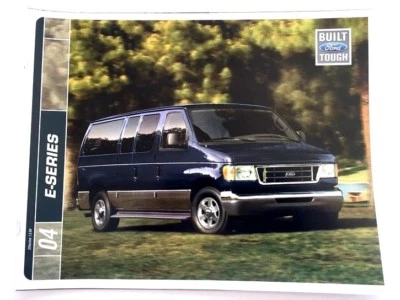 2004 Ford E-Series Van Econoline 20-page Sales Brochure Catalog - E-150 E-250 - Изображение 1 из 4