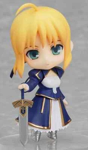 FIGURA NENDOROID PETIT ""SABER"" Fate/stay night de colección tipo luna - Imagen 1 de 5