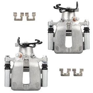 Par de pinzas de freno traseras con soporte para 12-16 Buick LaCrosse 11-17 Buick Regal - Imagen 1 de 13