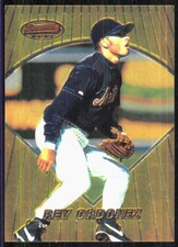 1996 Bowman's Best Rey Ordonez New York Mets #17 Base Card