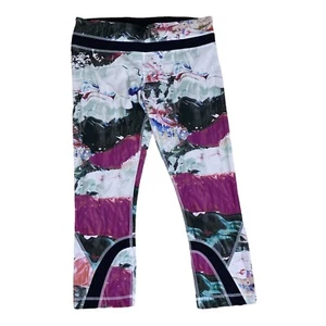Leggings Lululemon Donna 8 Run Inspire Crop II Pigmento Onda Full On Luxtreme - Foto 1 di 9