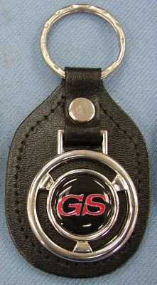 GRAN SPORT Buick CENTURY #2252 Steering Wheel Leather Key Ring 1973 1974 1975 - Image 1 of 4