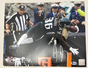 Jay Ajayi Signed Philadelphia Eagles 11x14 Photo Beckett COA 866 - Picture 1 of 3