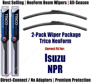 2-Pack Super-Premium NeoForm Wipers fit 1996+ Isuzu NPR - 16200x2