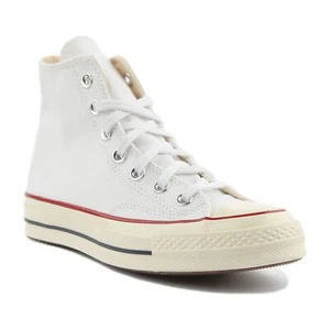 Converse 162056 Spannfutter 70 Hi Unisex High Top Turnschuhe in weiß Größe UK 3 - 12 - Bild 1 von 7